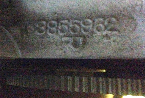 396 big block casting numbers