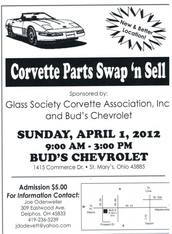 BUDS Chevrolet swap meet in Ohio April 1st. - CorvetteForum - Chevrolet