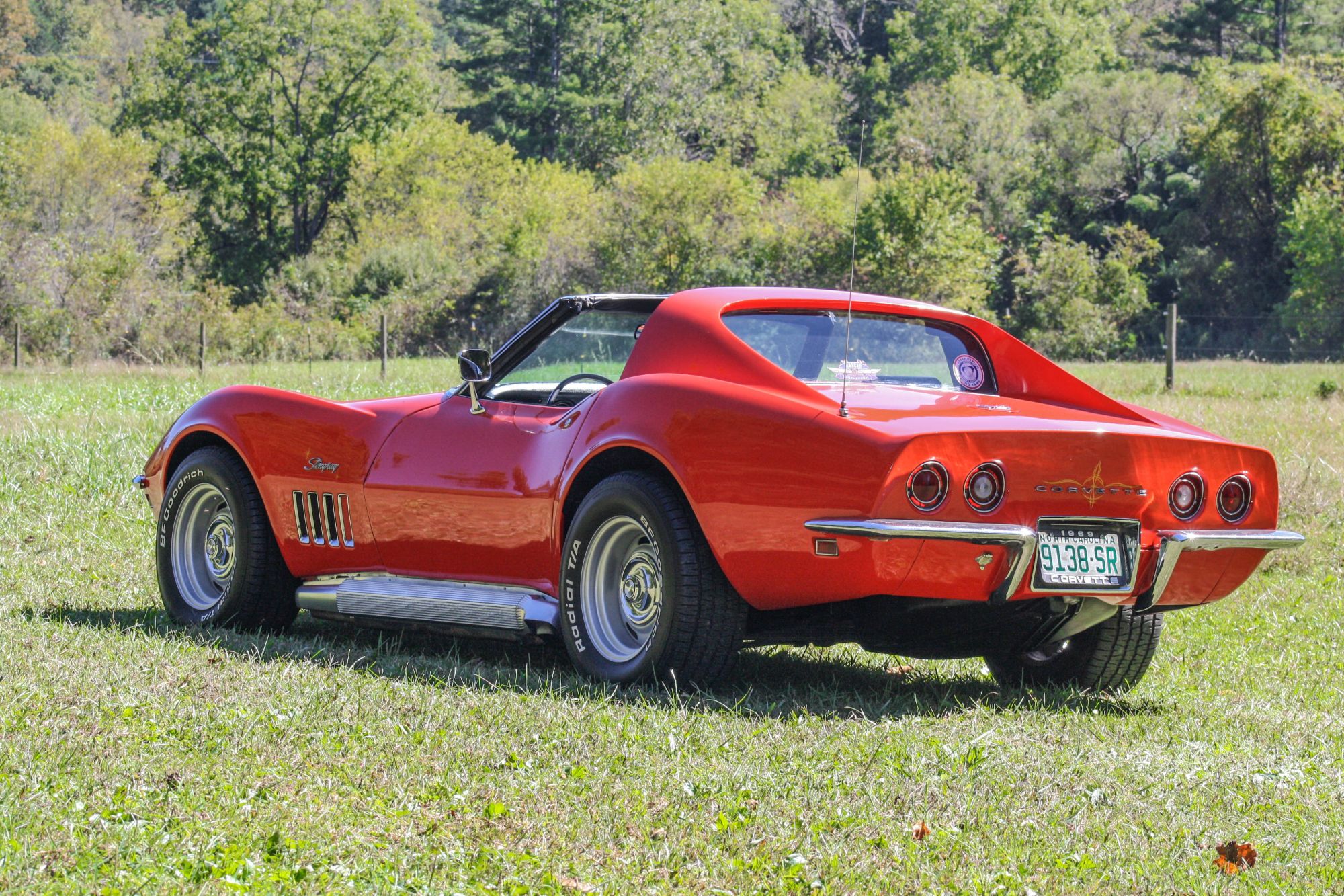 corvette rally wheel paint