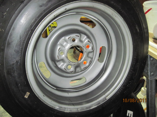 corvette rally wheel paint