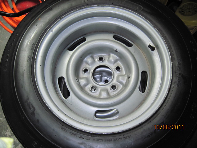 corvette rally wheel paint