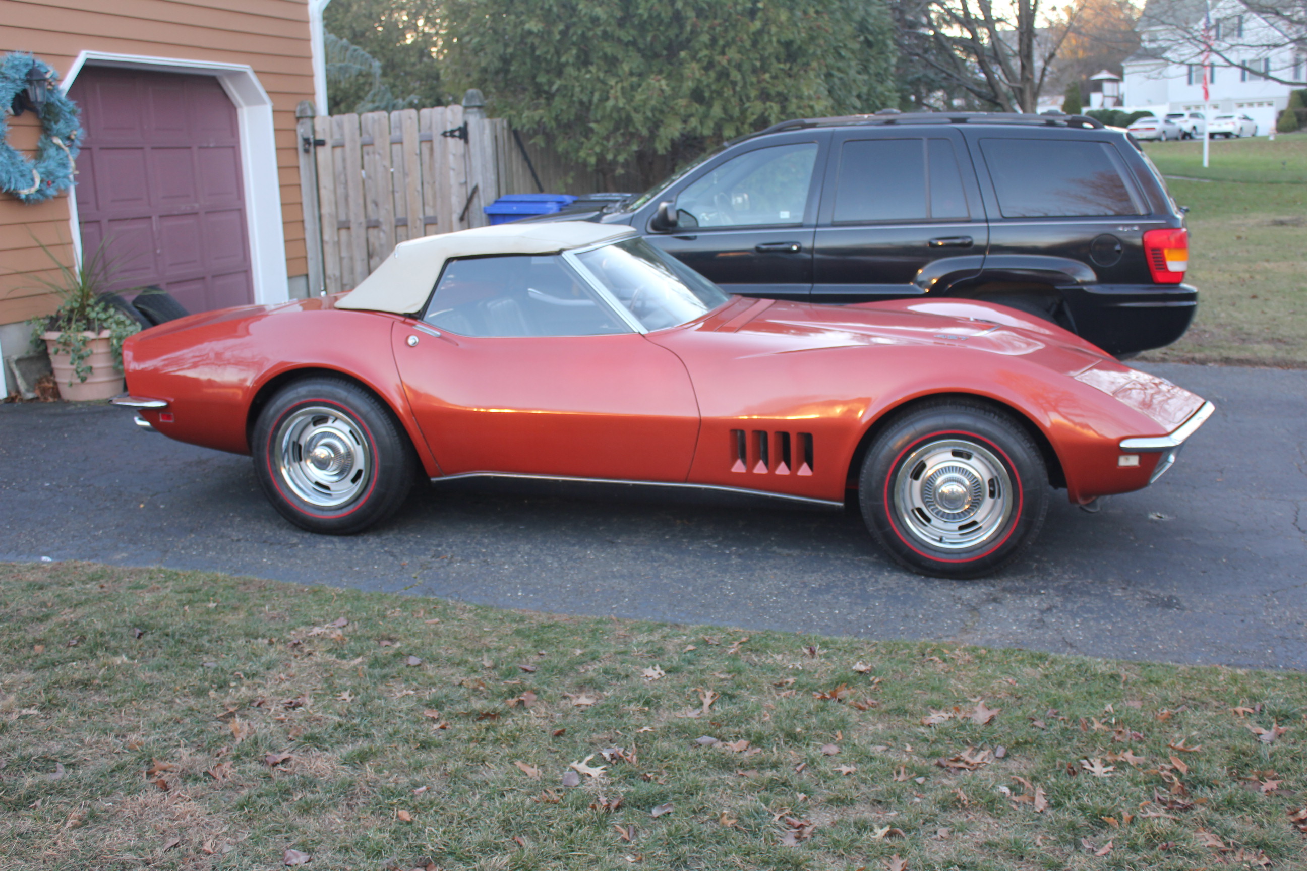 1978 corvette with redline tires