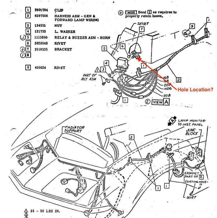 Corvette Horn Relay Location : 69 Camaro Horn Relay Wiring Diagram
