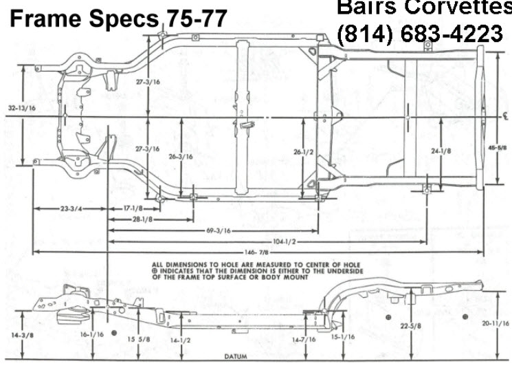 F/S: 1975 Frame - CorvetteForum - Chevrolet Corvette Forum Discussion