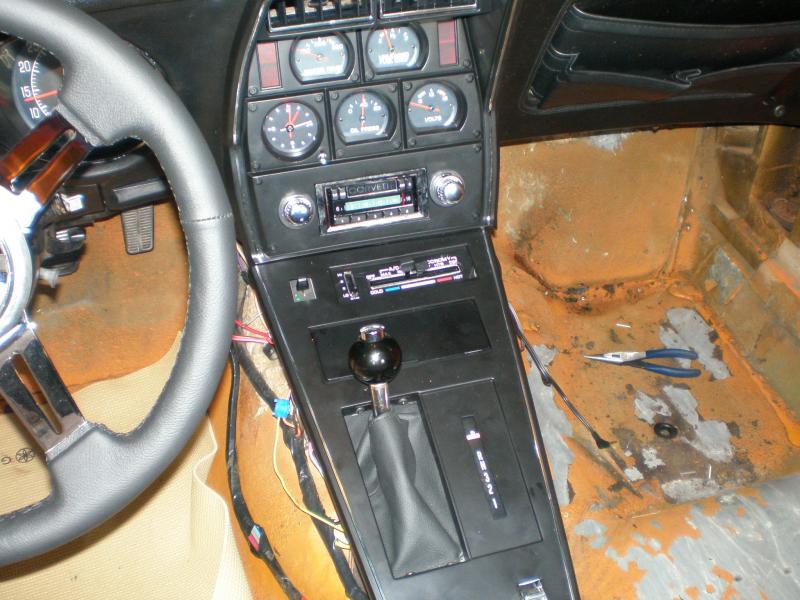 1977 corvette dash