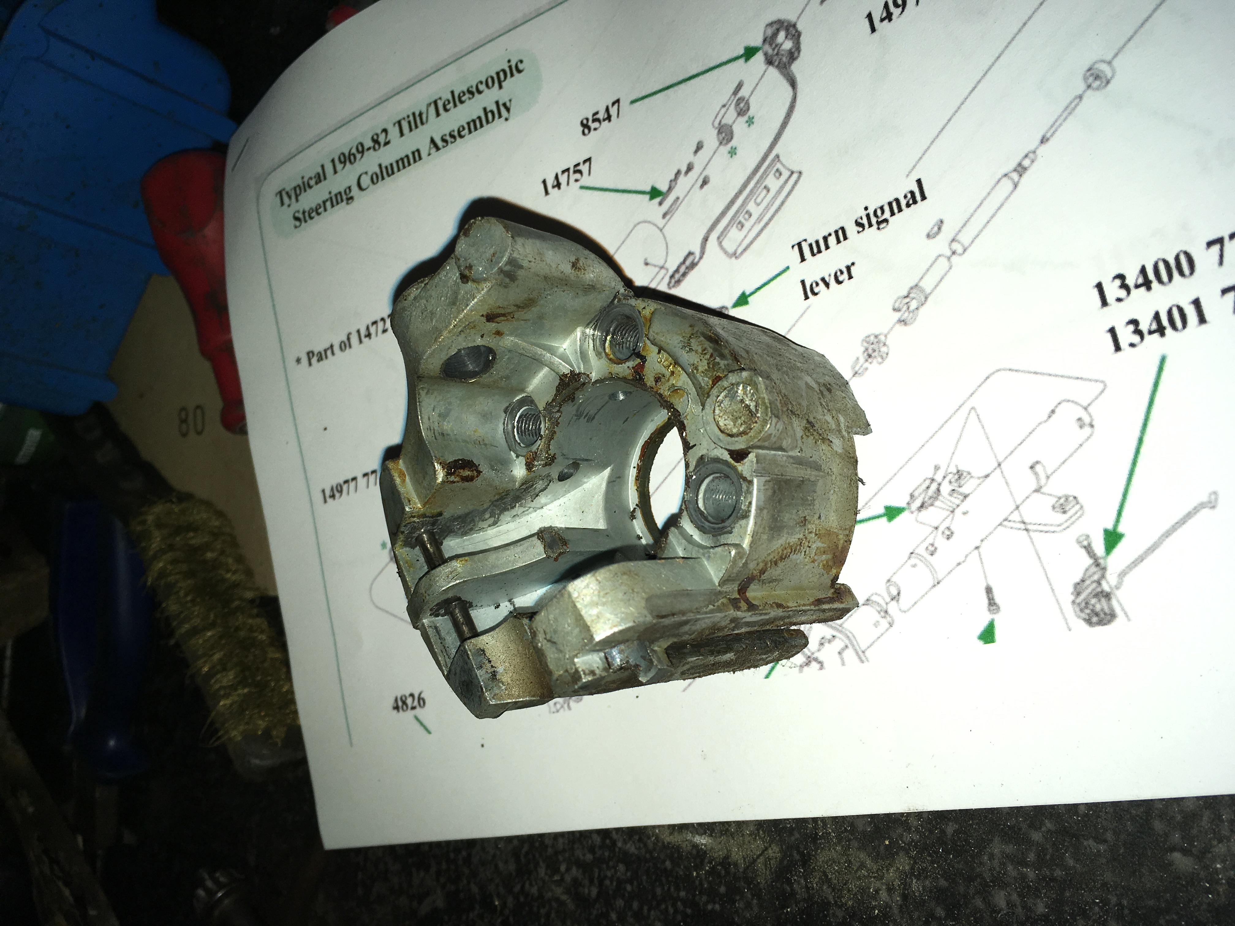 steering column knuckle What is the Pin for? CorvetteForum