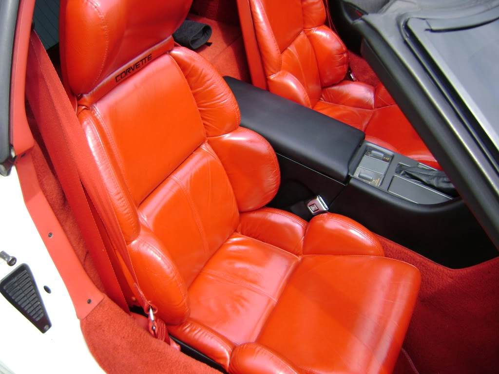 leather seat paint