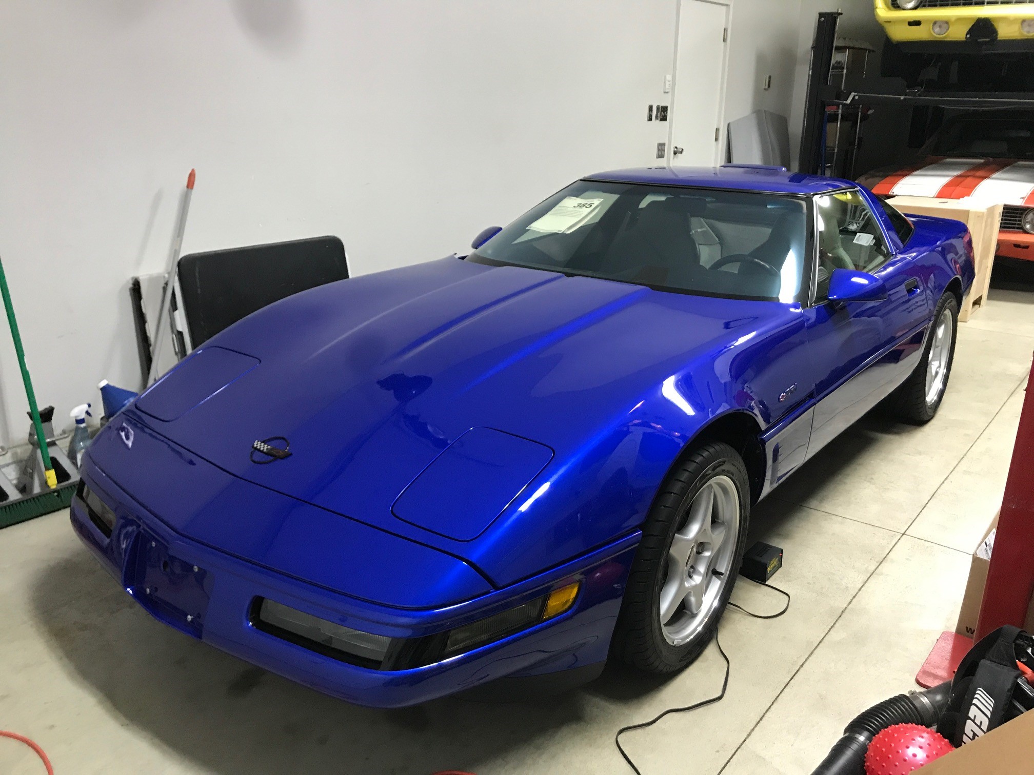 New Owner To A 1995 Zr1 Admiral Blue Light Gray Interior