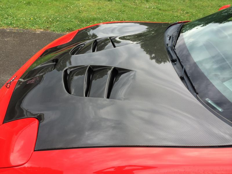 c7 corvette carbon fiber hood