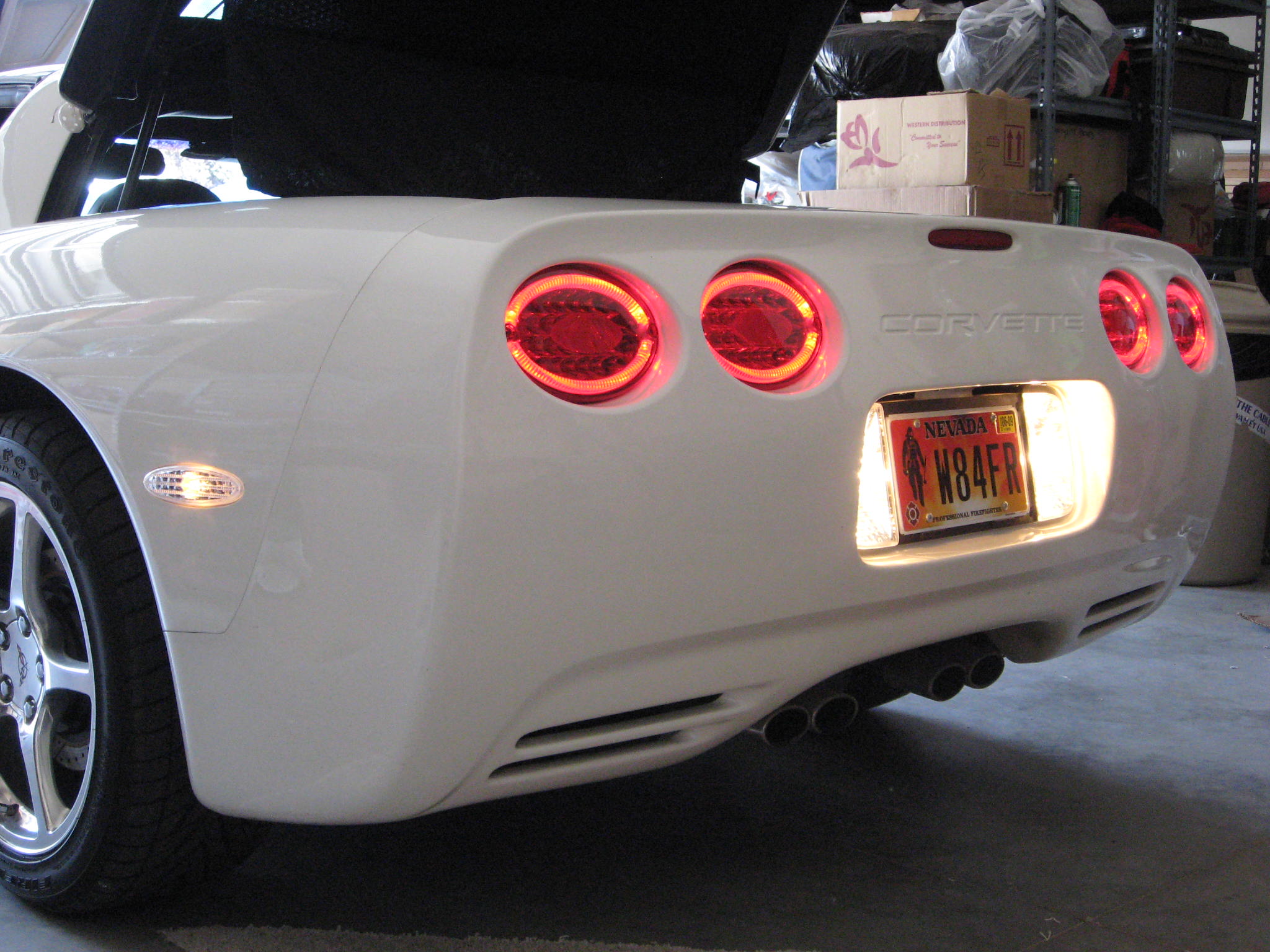 c5 halo tail light mod