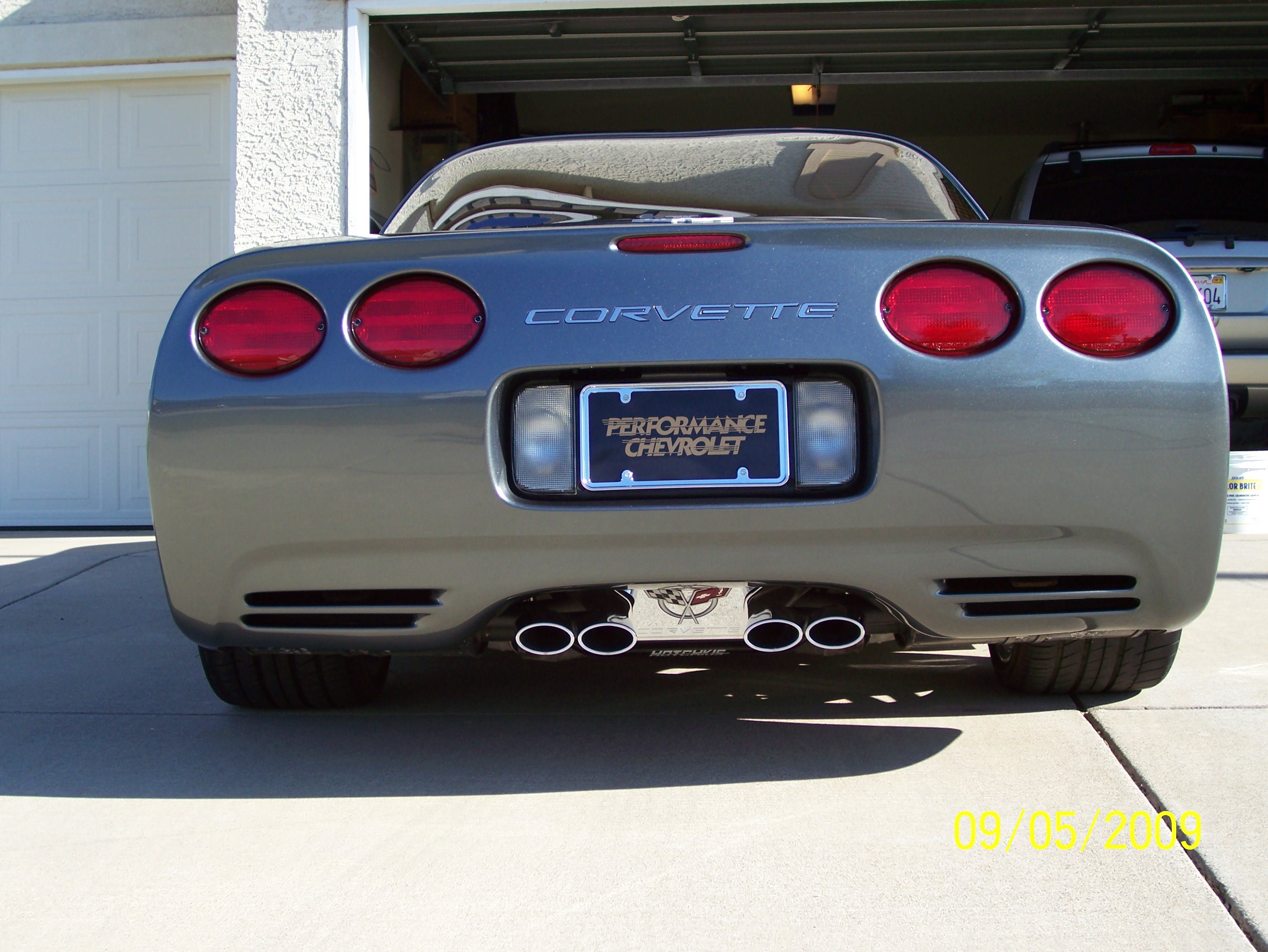 c5 corvette exhaust enhancer plate