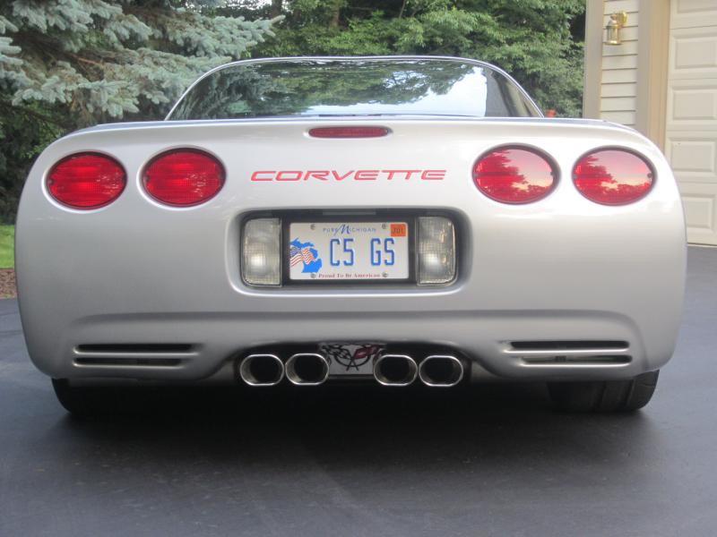 c5 corvette exhaust enhancer plate