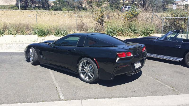 c5 to c6 rear bumper conversion