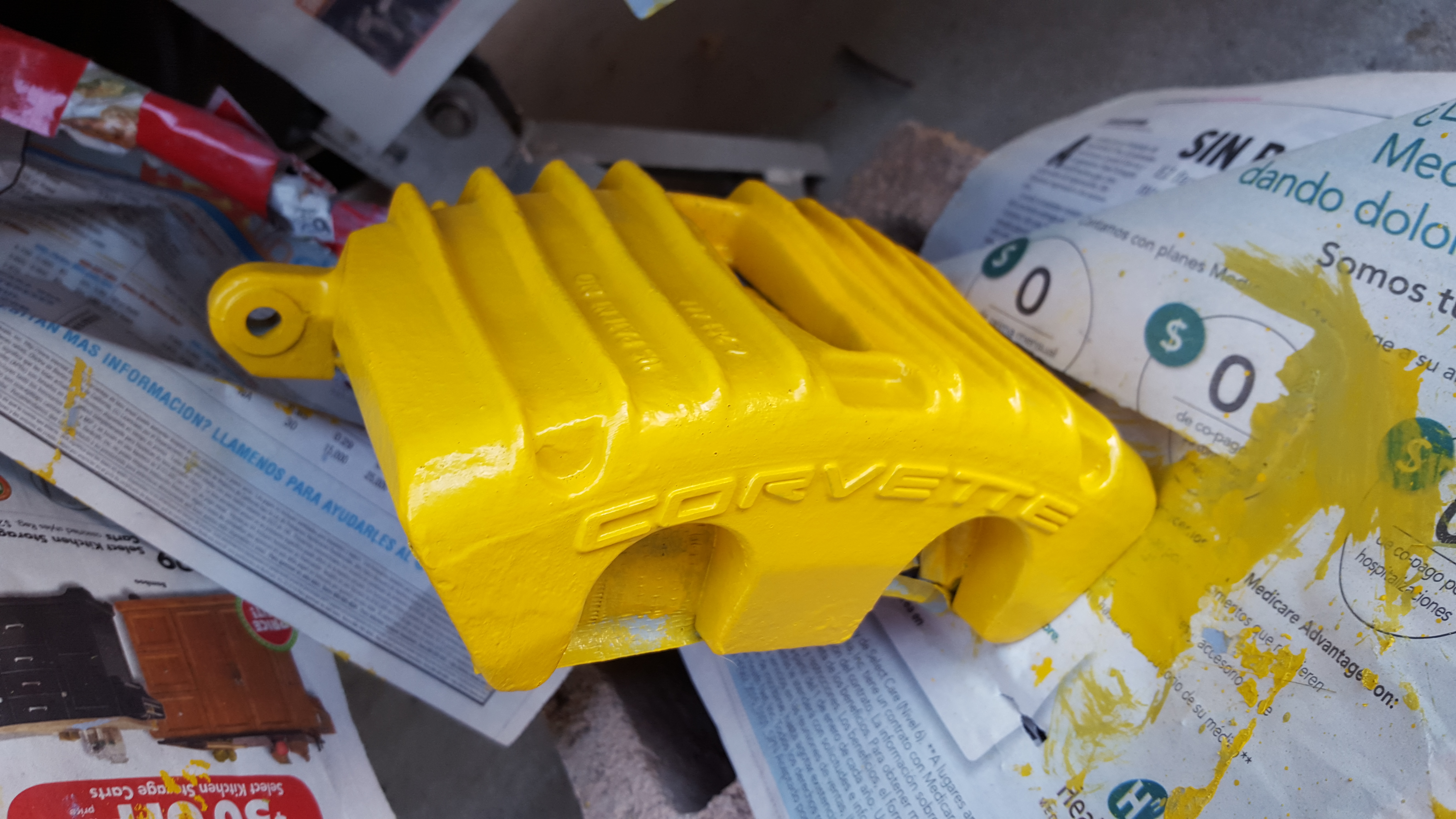 VHT SP738, Bright Yellow Caliper Paint