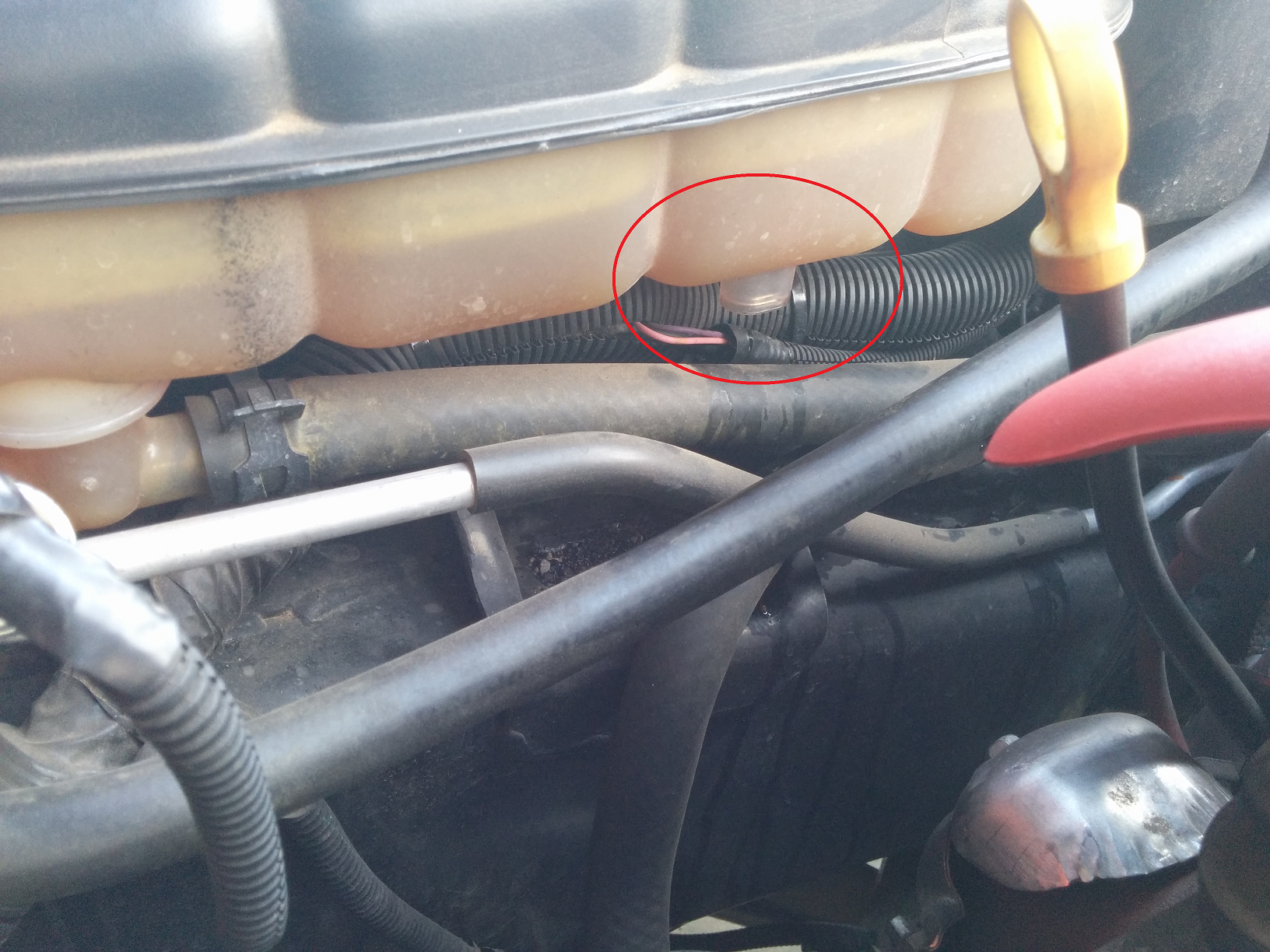 Coolant reservoir leaking from sensor port/bung underneath? 04 Z06 -  CorvetteForum - Chevrolet Corvette Forum Discussion