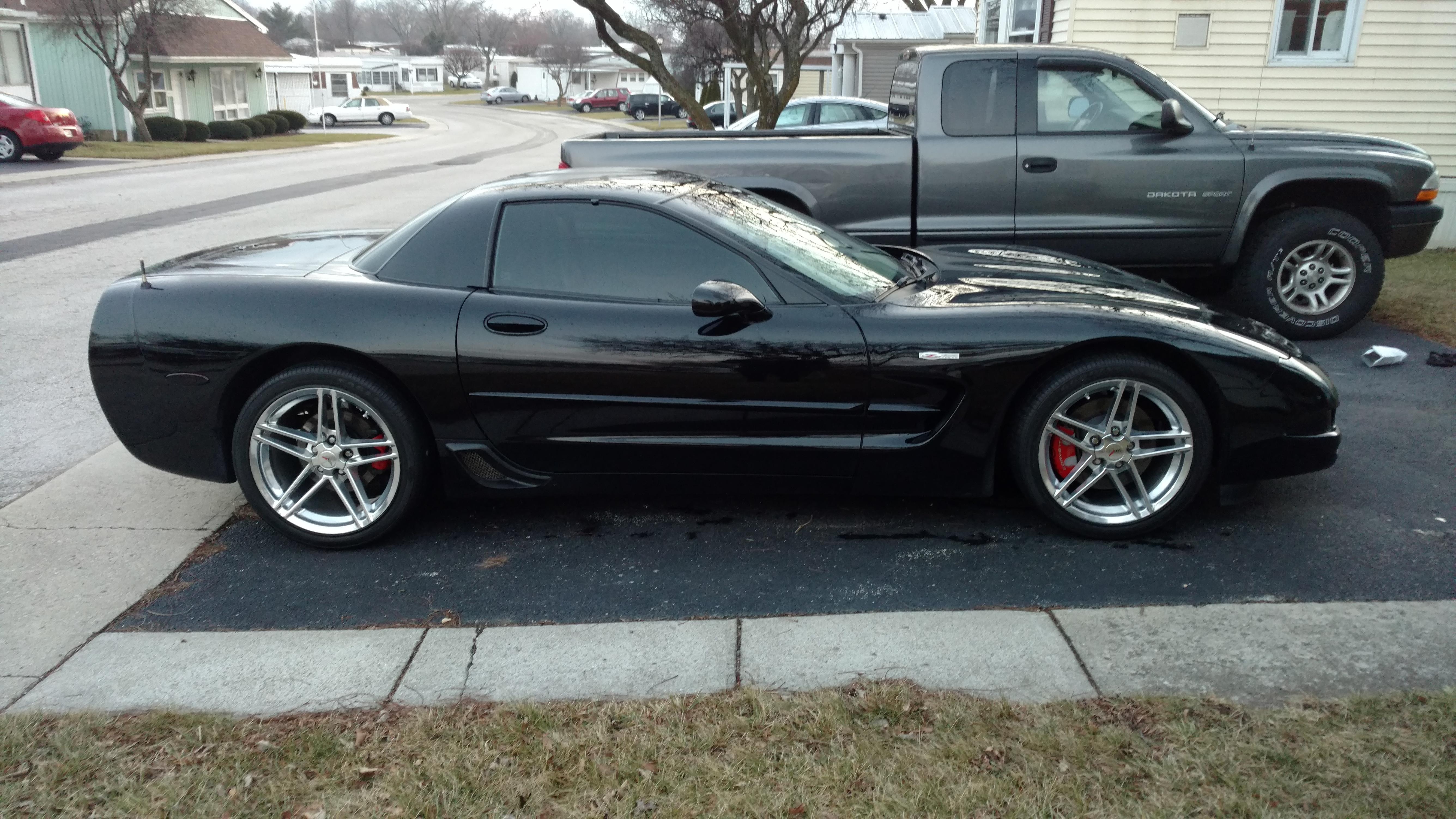 c6 z06 wheels on c5