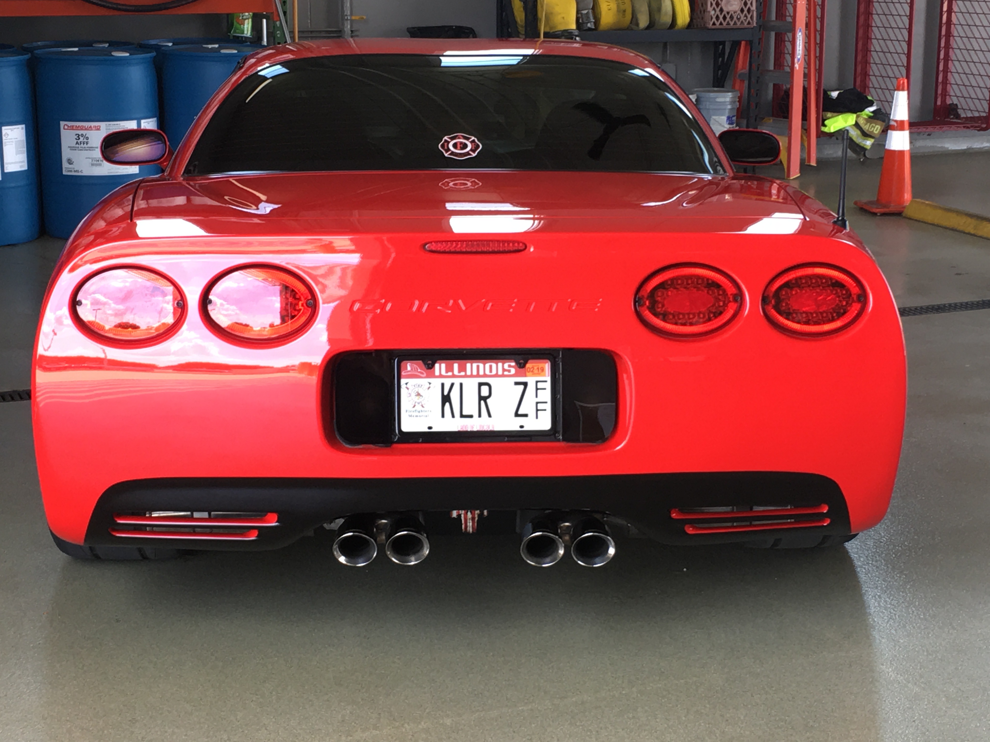 c5 rear end