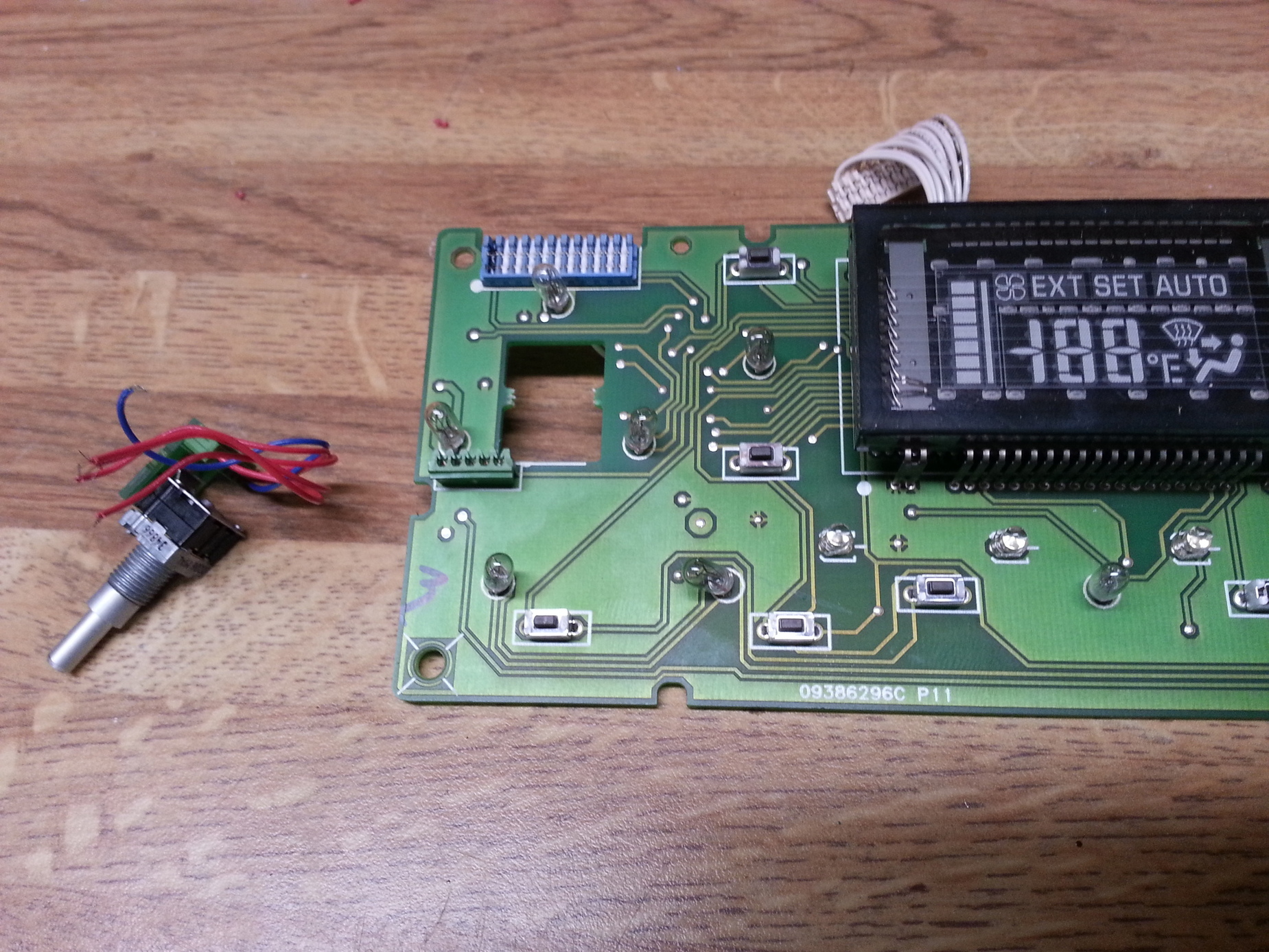 C5 Climate Control Display Fix