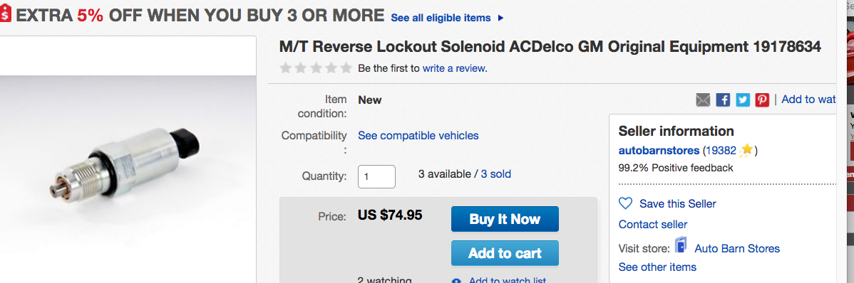 c5 corvette reverse lockout solenoid