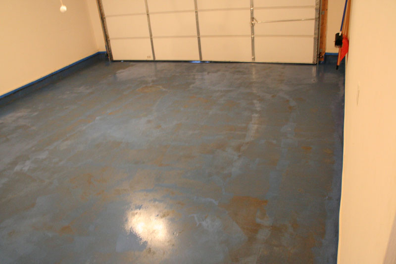 paint ucoat it it Custom Ucoat with Logo Install Garage Floor Corvette