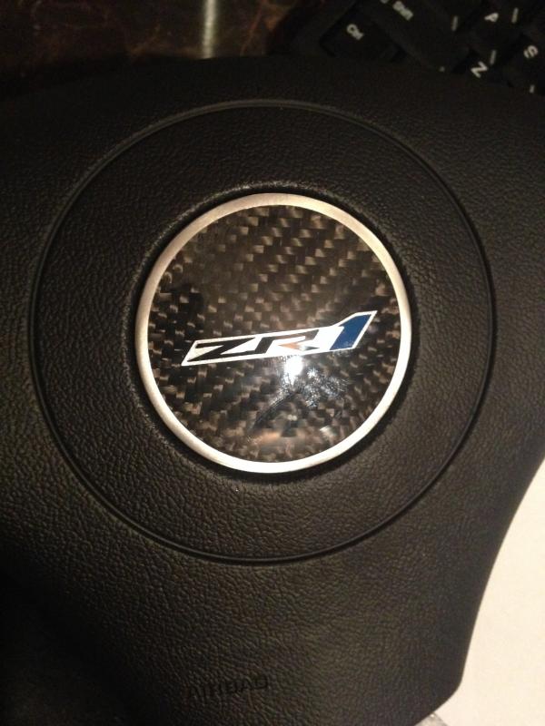 c6 zr1 sterring wheel emblem - CorvetteForum - Chevrolet Corvette Forum