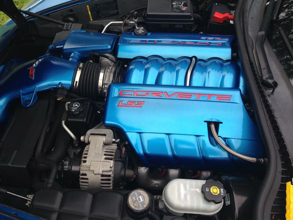 corvette ls3 engine covers