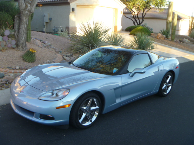 Z06 Carlisle Blue Real GM color rare CorvetteForum