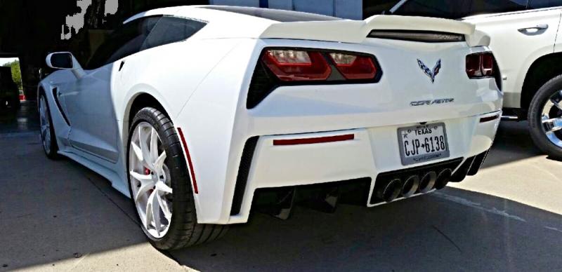 C7 Painted or Black OEM Rear Bumper/Fascia? - CorvetteForum - Chevrolet