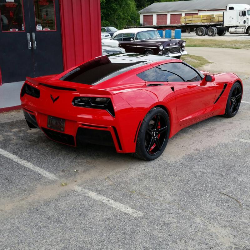 C7 Painted or Black OEM Rear Bumper/Fascia? - CorvetteForum - Chevrolet