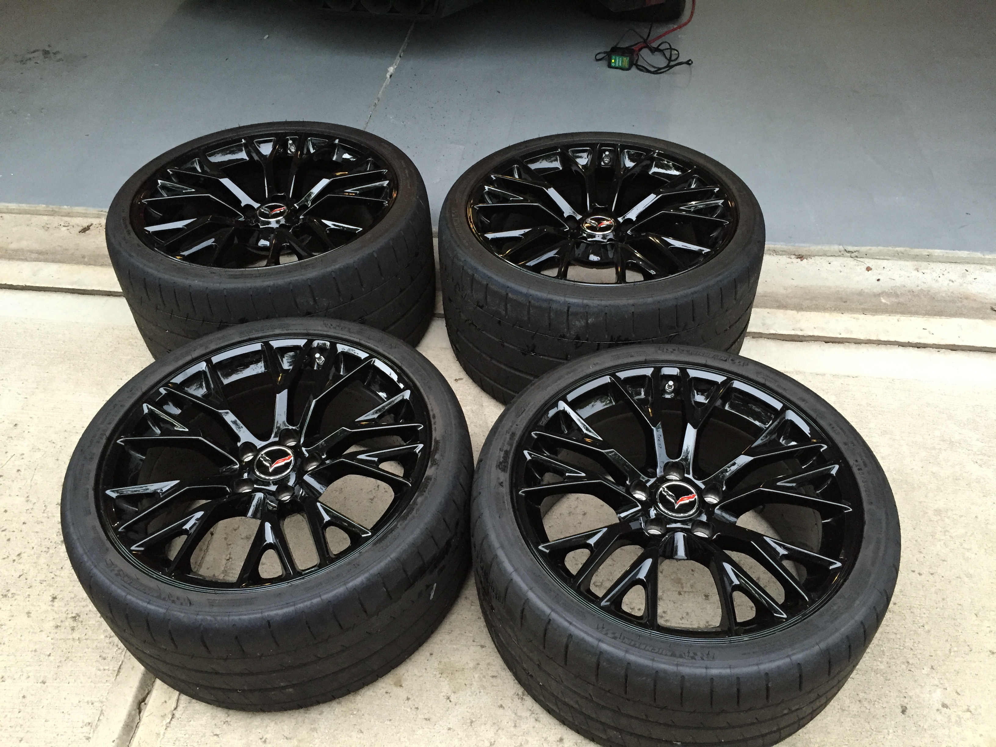 FS: Genuine C7 Z06 Wheels / Tires 900 Miles - CorvetteForum - Chevrolet ...