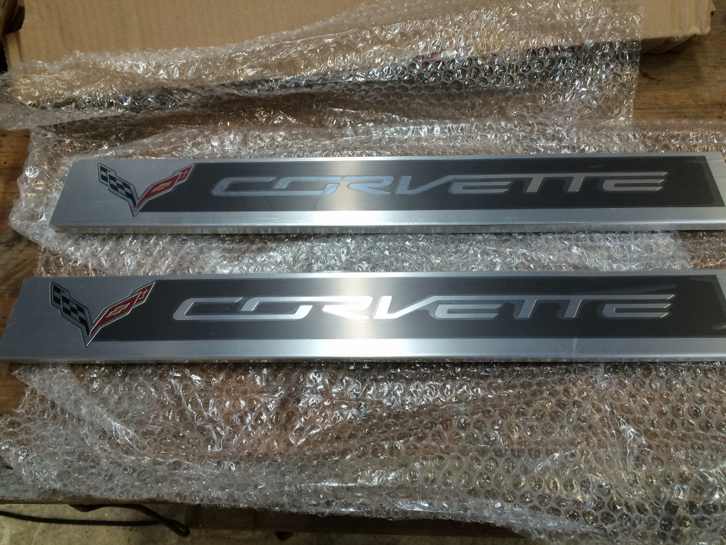 c7 corvette door sill plates