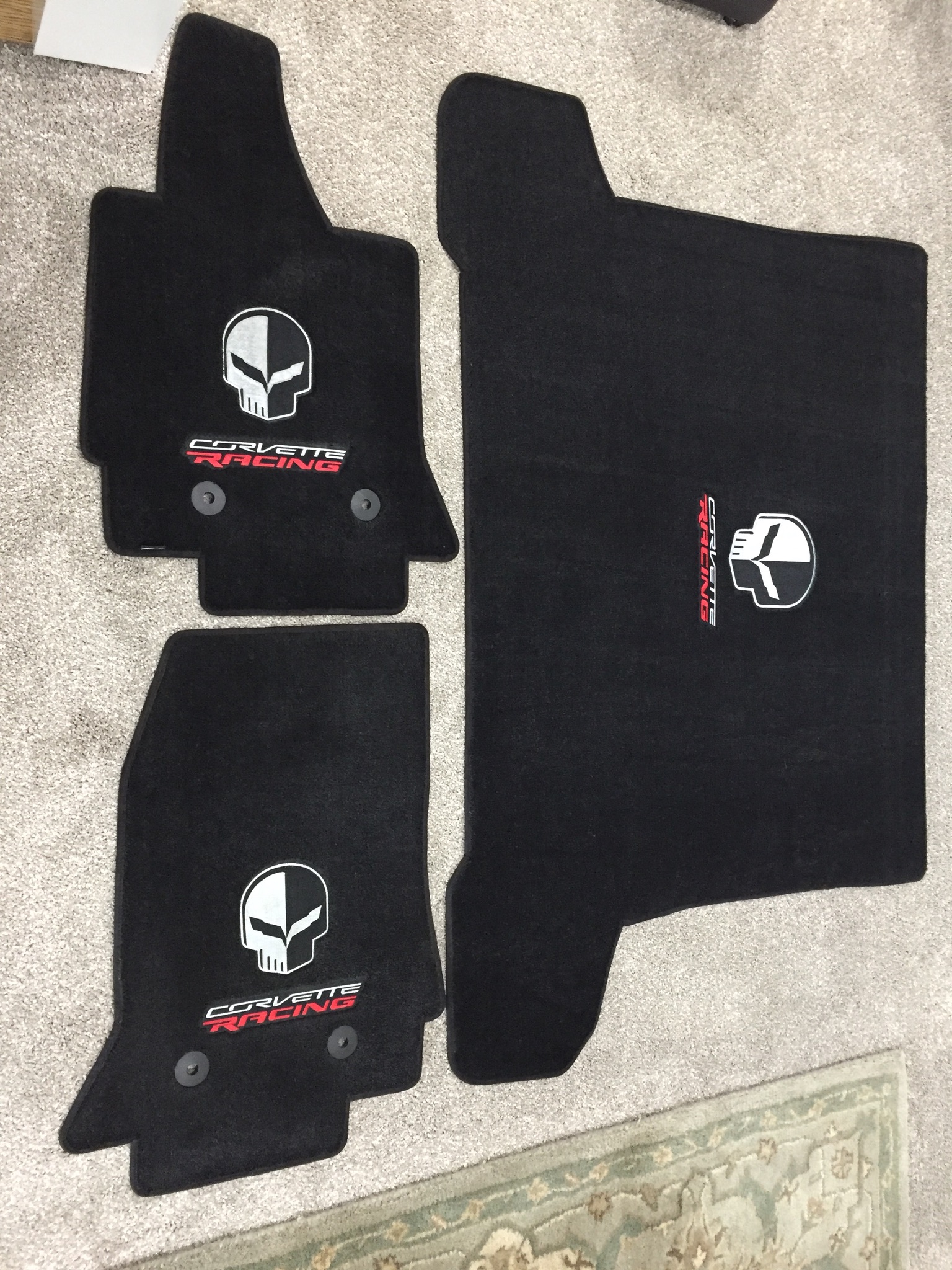 Fs For Sale Corvette Racing Jake Skull Lloyd S Mats Cargo Mat