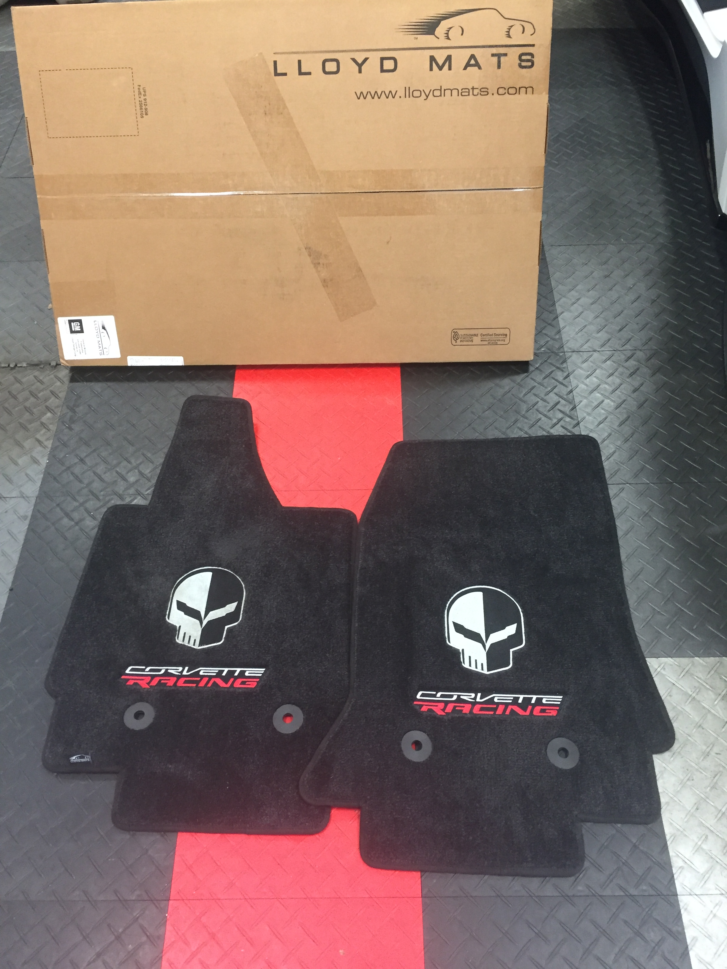 Fs For Sale Lloyds Jake Skull Corvette Racing Mats Almost