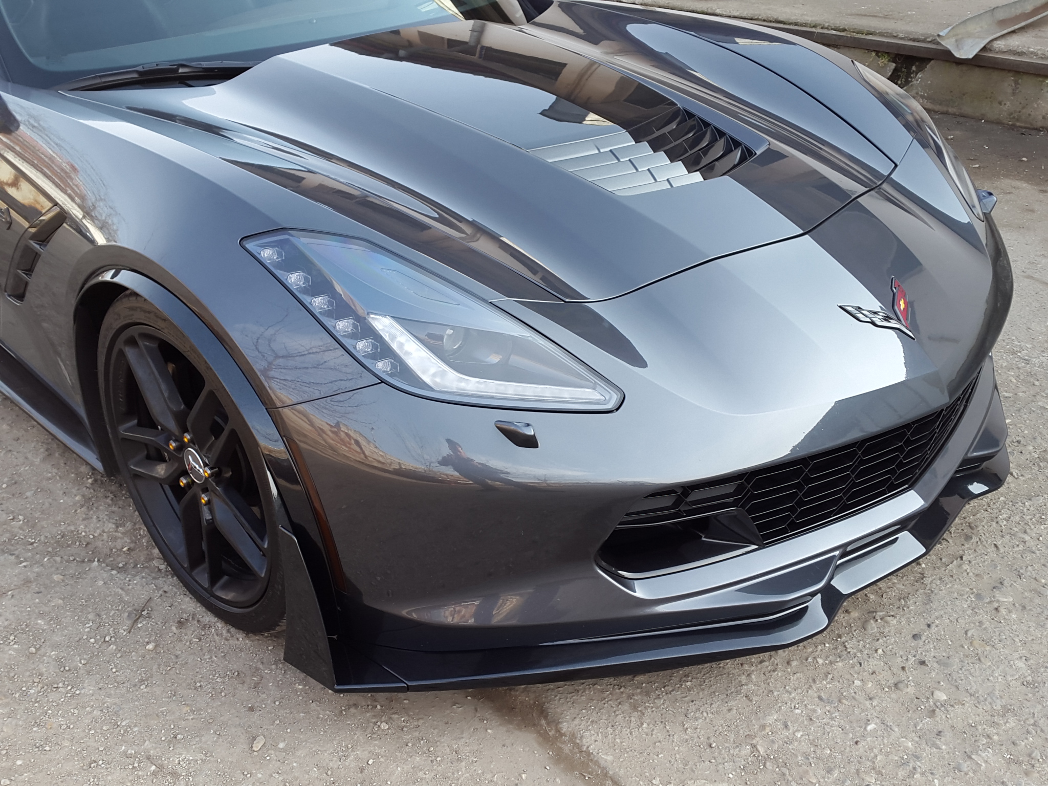 c7 corvette front fender flares