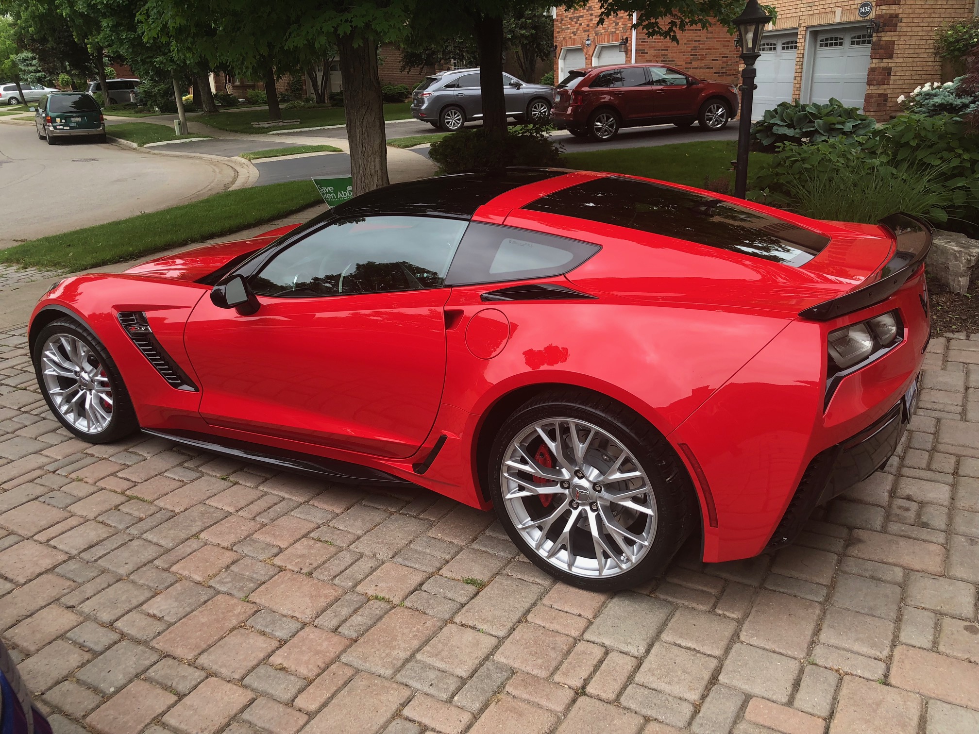 New 2019 Torch Red roaming Canadian roads - CorvetteForum - Chevrolet