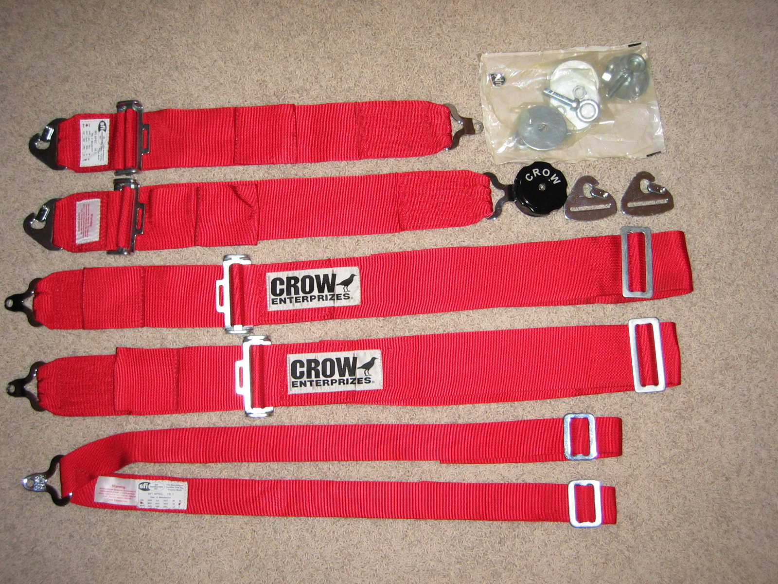 Individual Kam Lock Belts