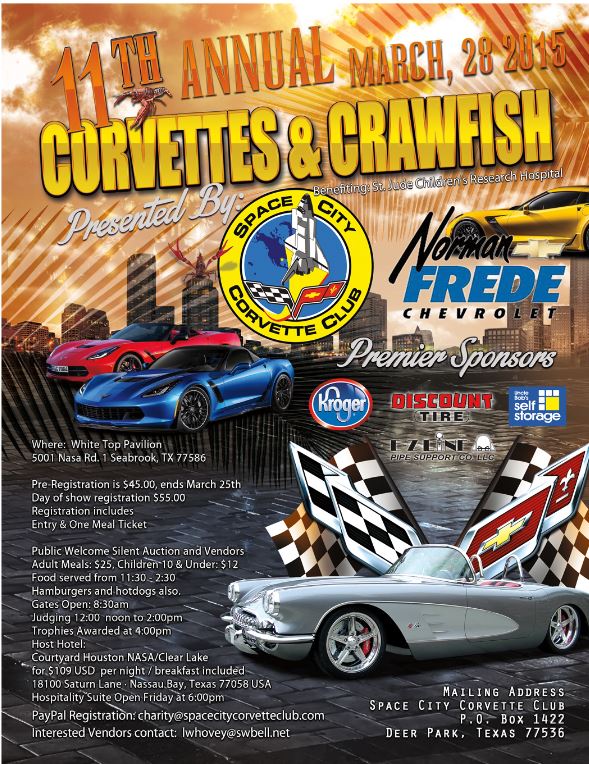 Corvettes & Crawfish 11th annual car show CorvetteForum Chevrolet