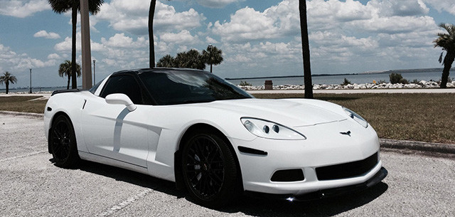 This White C6 Corvette Is Getting a Serious Power Upgrade