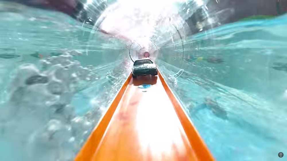 underwater hot wheels track