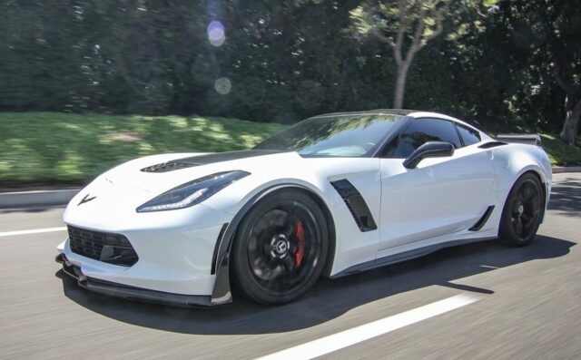 White C7 Corvette Z06