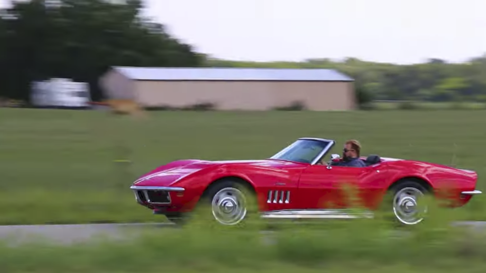 V8TV LS3 Swap 69 Corvette driving