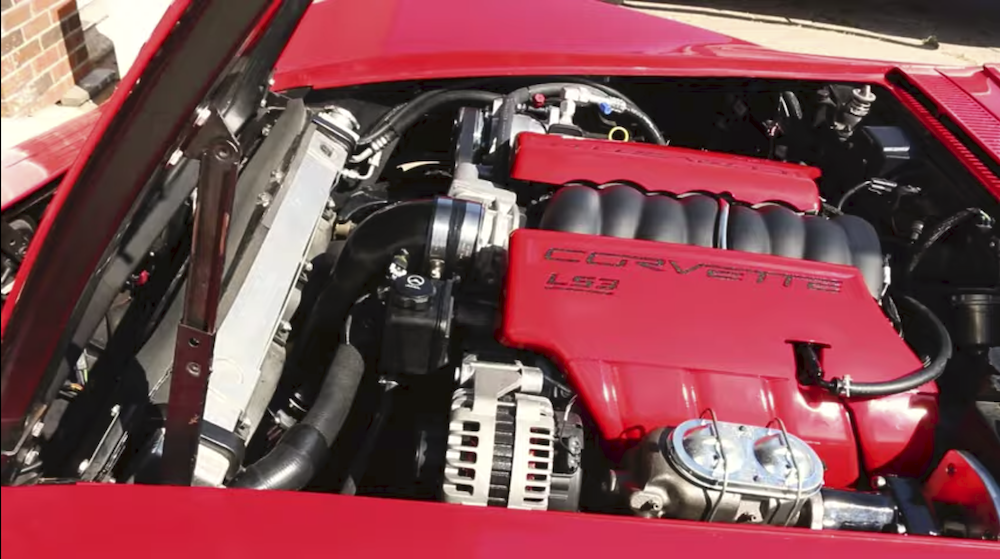 V8TV LS3 Swap 69 Corvette engine 2