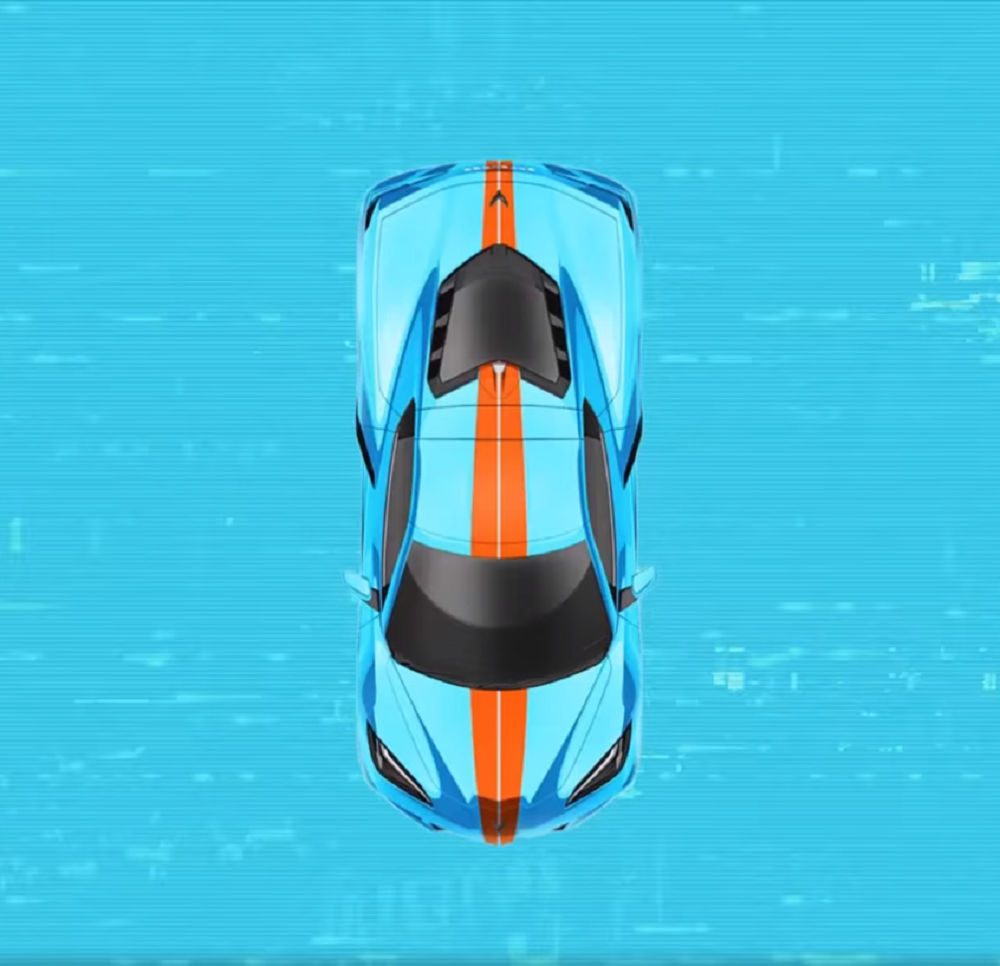 2021 Corvette Gulf racing livery