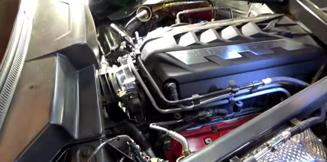 Check Out This Patriotic C8 Corvette Engine Cover and Installation