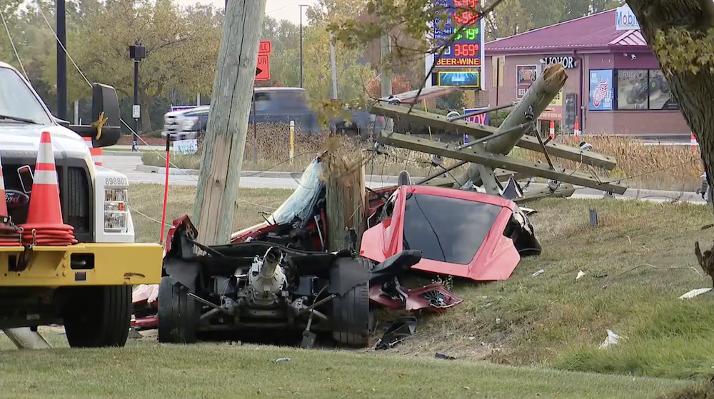 C7 Corvette Crash