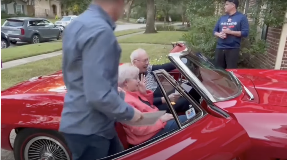 Kids Give Parents 1967 Corvette