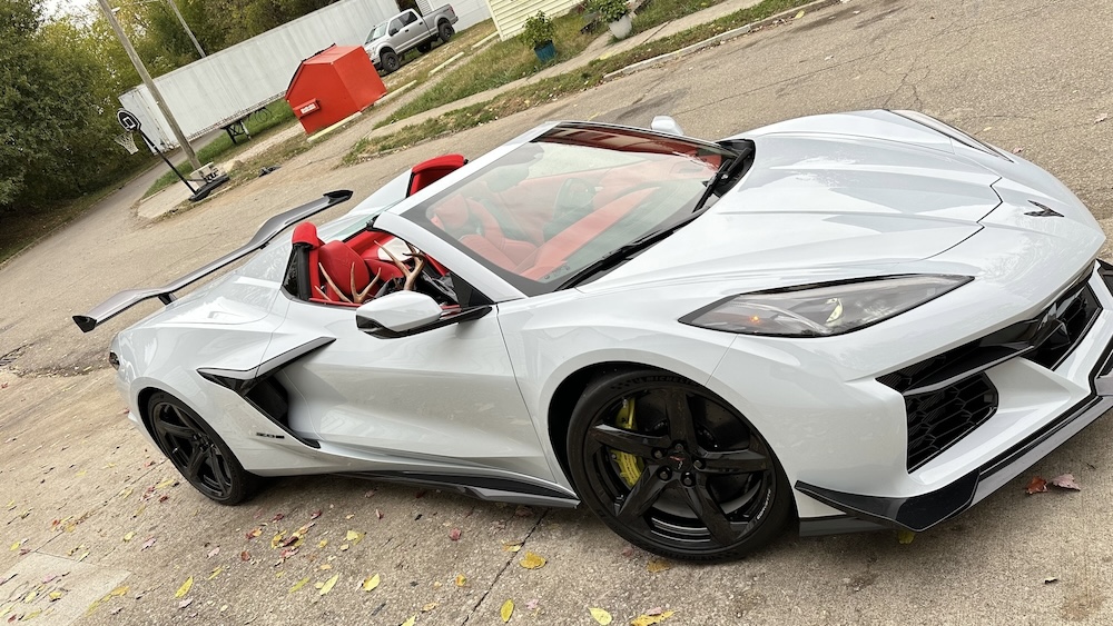 2023 Corvette Z06 Hauling Deer