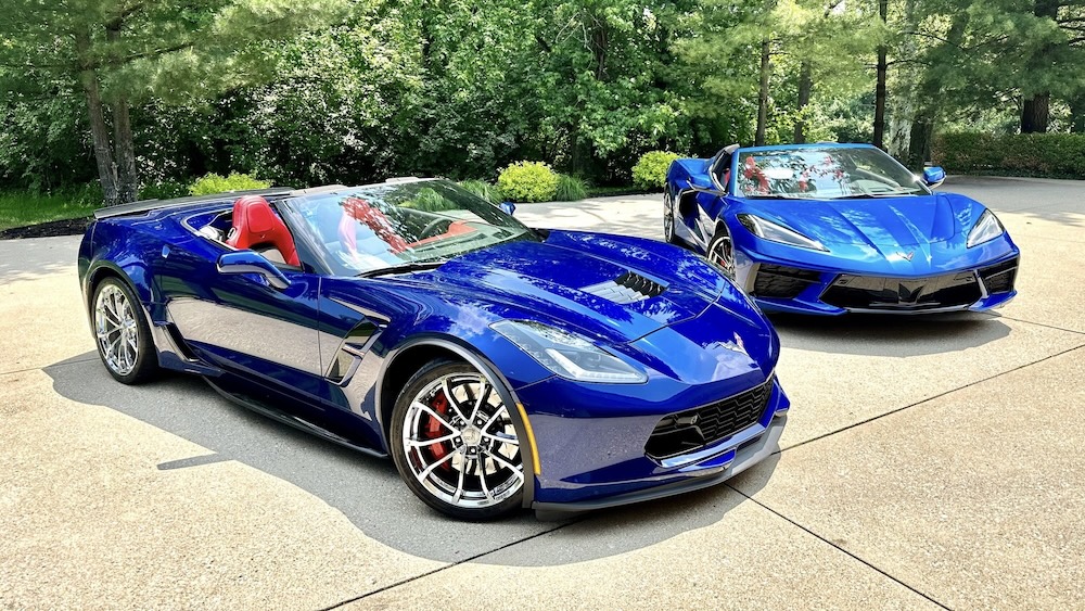 C7 Corvette vs C8 Corvette