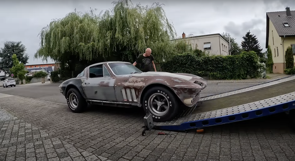 1966 Corvette Project Rescued In Germany