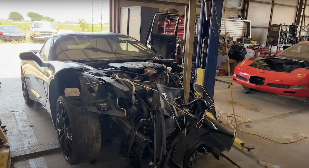 C5 Corvette Gets C7 Drivetrain and Interior Swap